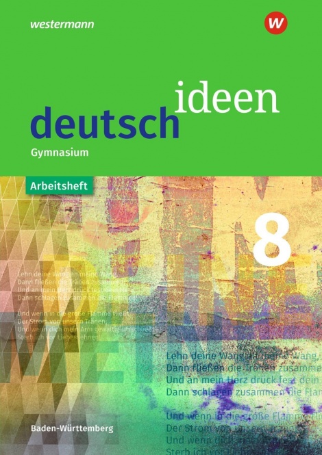 deutsch ideen Baden-Württemberg J16 Arbeitsheft 8 