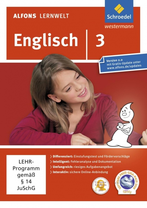 Alfons Lernwelt Lernsoftware Englisch 3. CD-ROM 