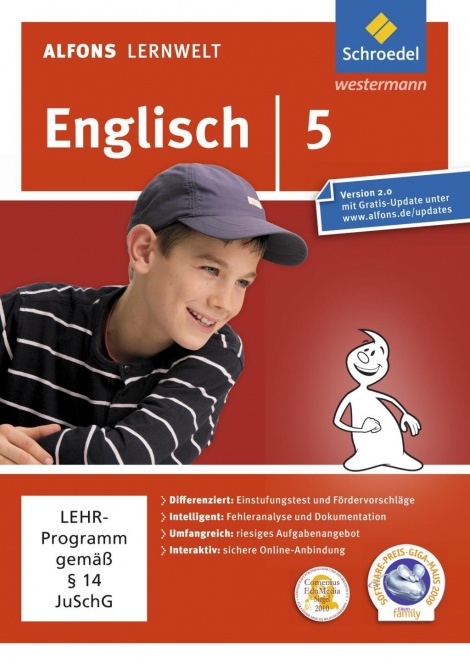 Alfons Lernwelt Lernsoftware Englisch 5. CD-ROM 