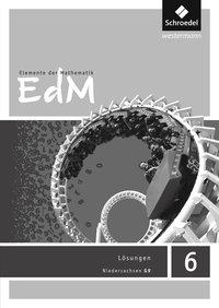 Elemente der Mathematik 6. Lösungen. Gymnasium G9 Niedersachsen 