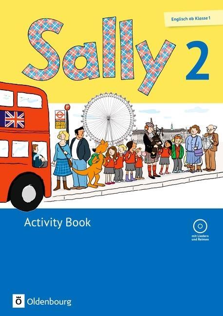 Sally 2. Activity Book. mit Audio-CD und Kartonbeilagen 