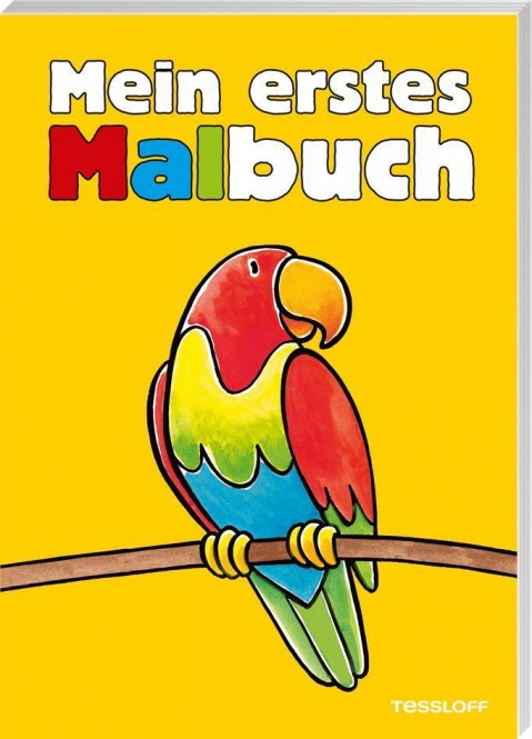 Mein erstes Malbuch (gelb) 