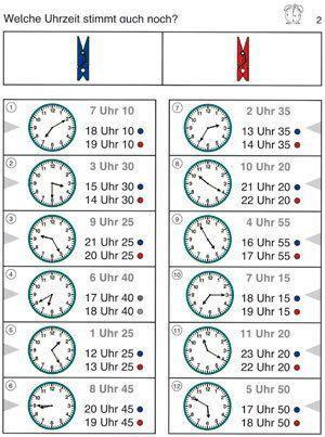 Wie viel Uhr ist es? 