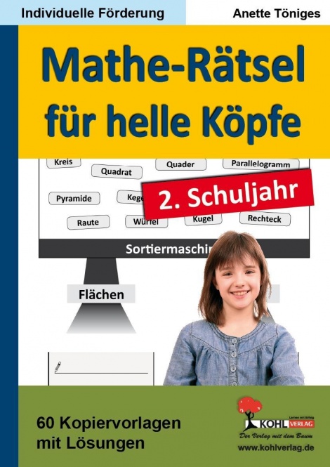 Mathe-Rätsel lösen / 2. Schuljahr 