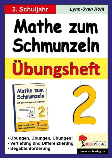 Mathe zum Schmunzeln - Übungsheft / 2. Schuljahr 