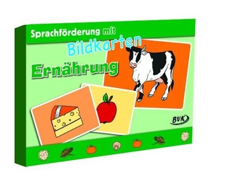 Sprachförderung mit Bildkarten Ernährung 