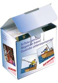 Schau genau!, Genau beobachten, logisch denken, Bilderbox, 17 Serien zu 2-5 Bildern, 